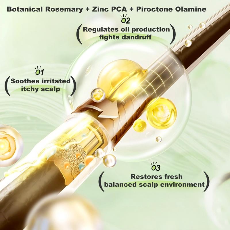 Roséa™ Rosemary Shampoo – Strengthens Weak Hair & Boosts Volume