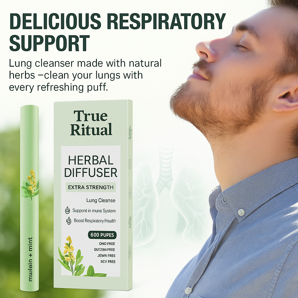 LungBloom™ Herbal Diffuser – Cleanse Your Lungs & Freshen Breath Naturally