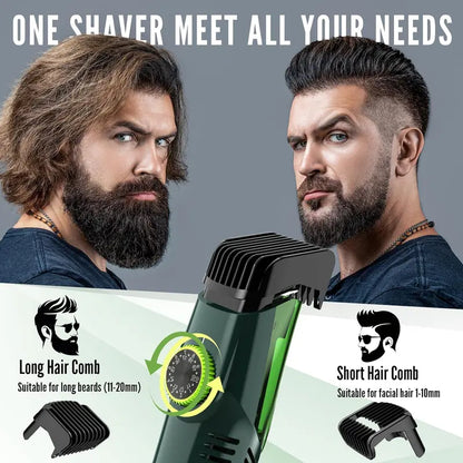 ZeroMess™ Shaver - No-Mess Beard Trimmer That Keeps Your Sink Clean
