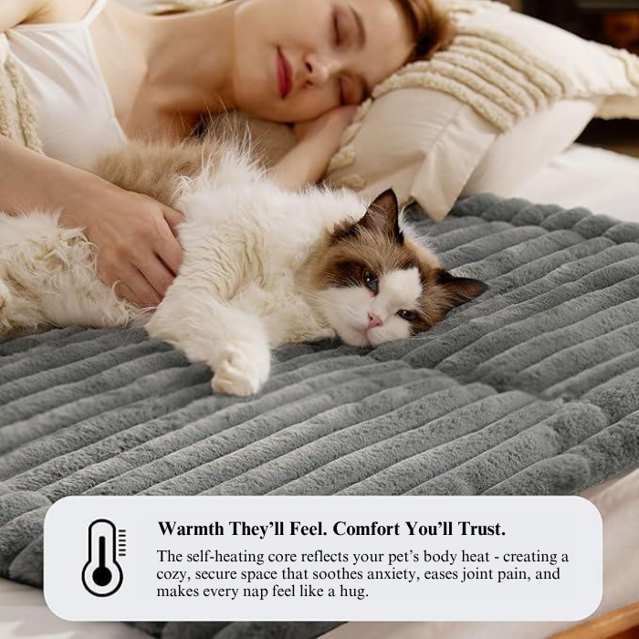 SnuggleNest™ Self-Warming Pet Mat