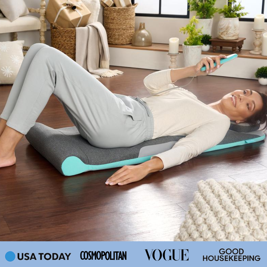 AirLift™ Back Decompression Mat – lifts, stretches, and relieves.