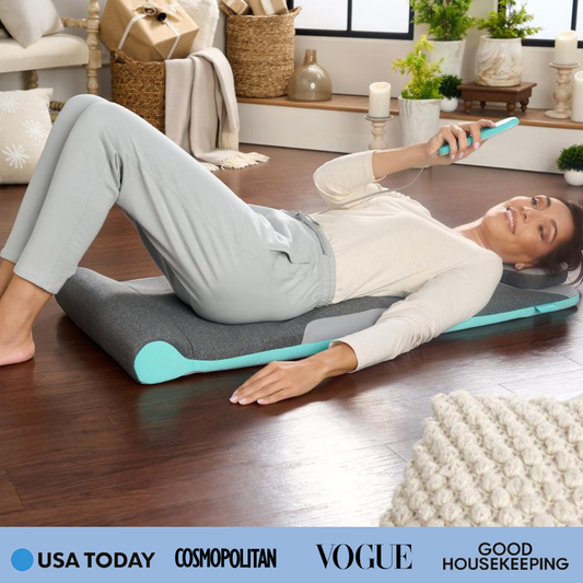 AirLift™ Back Decompression Mat – lifts, stretches, and relieves.