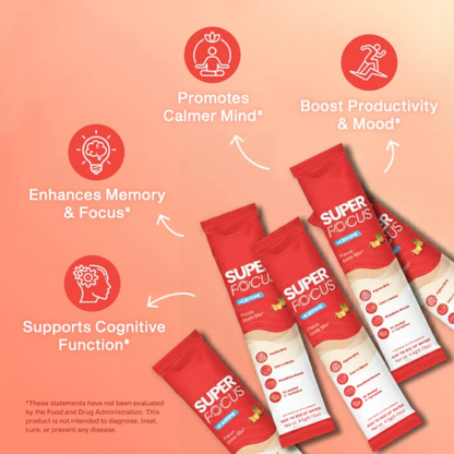 FocusRitual™ – SuperFocus -ADHD Brain Support Drink for Sharp Focus & Calm Energy