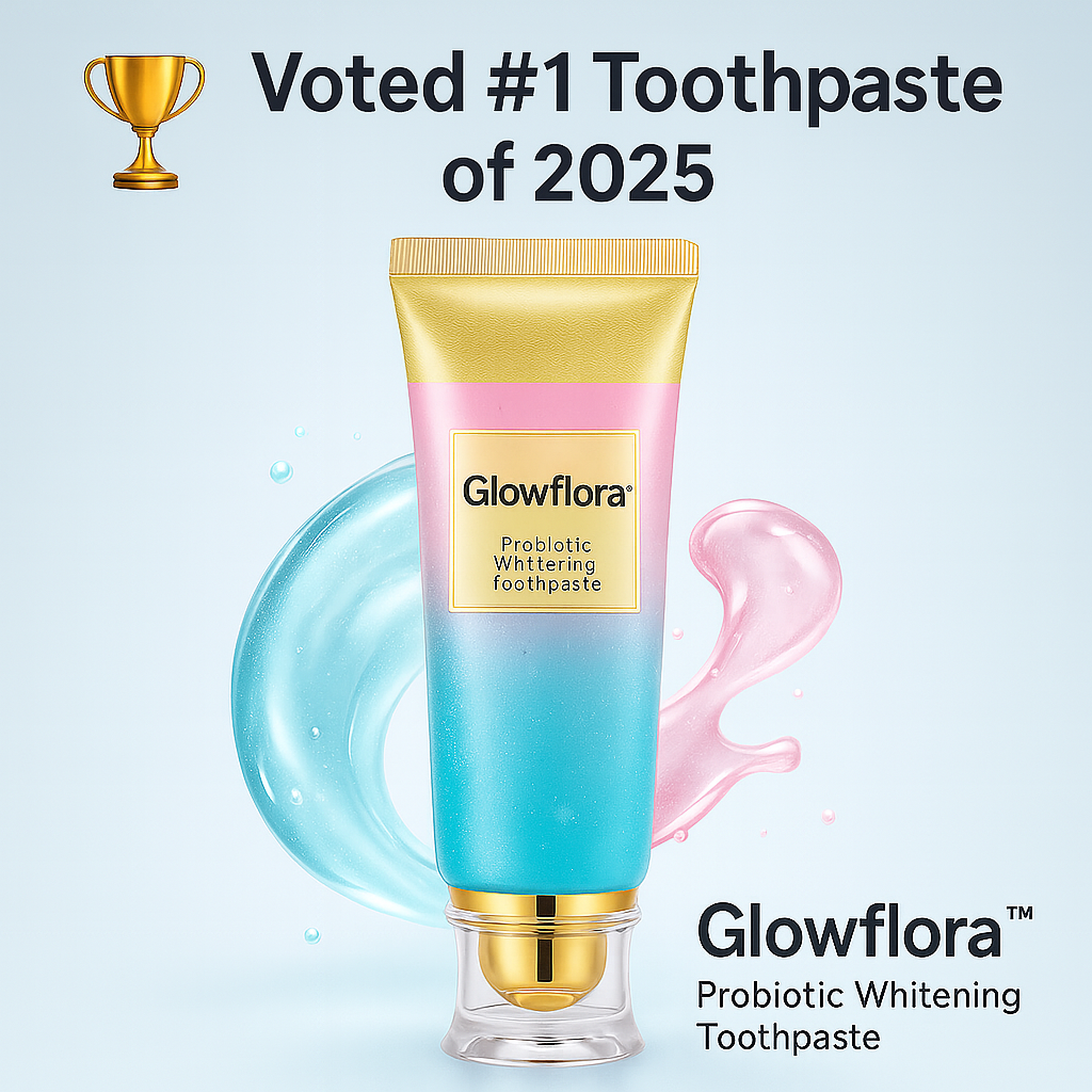 Glowflora™ Probiotic Whitening & Fresh Breath Toothpaste